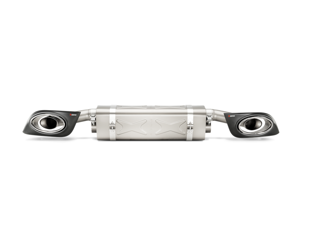 Akrapovič Slip-On Line (Titanium) Porsche 911 Turbo / Turbo S (991)